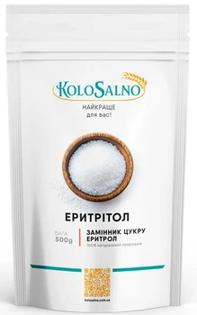 Эритрол,Эритритол сахарозаменитель 500 г KoloSalno