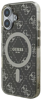 Панель Guess Hardcase IML 4G MagSafe для Apple iPhone 16 Plus Brown (GUHMP16MH4DTEW)