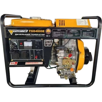 Генератор дизельный Forte FGD4000E, 3.3 кВт