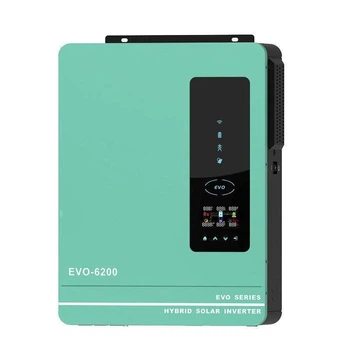 Гибридный инвертор Anern AN-SCI-EVO-6200, 48 В, 6200 Вт (бесперебойник, UPS, ИБП) (58318)