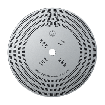 Диск для налаштування програвача вінілу Audio-Technica AT6180a Stroboscopic disc