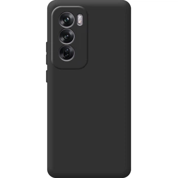 Силиконовый чехол OPPO Reno 12 Черный (59628)