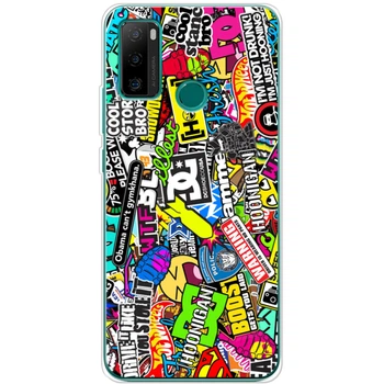 Силиконовый чехол BoxFace Ulefone Note 10P Multicolored Inscriptions (59781-up880)