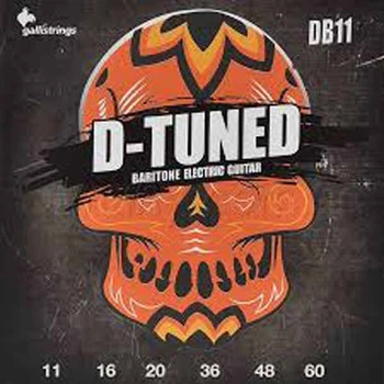 Струни для електрогітари Gallistrings DB11 (.011-.060), D-Tuned, Steel/Nickel