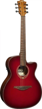 Гітара електроакустична Lag Tramontane Special Edition T-RED-ACE (Red Burst)