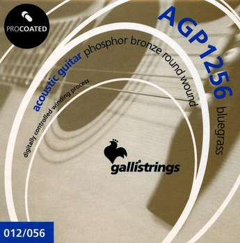 Струни для акустичної гітари Gallistrings AGP1256 BLUEGRASS
