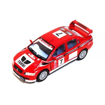 Машинка KINSMART "Street Fighter Mitsubishi Lancer" (красная)