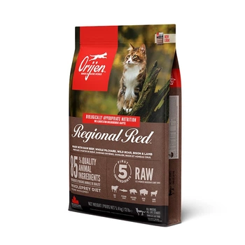 Корм Orijen Regional Red Cat сухой с шестью видами мяса для котов всех возрастов 5.4 кг