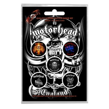 Подарунковий набір значків MOTORHEAD - ENGLAND (iol-052)