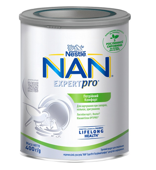 Сухая смесь NAN ExpertPro Тройной Комфорт для детей с рождения 400 г (7613035710788)