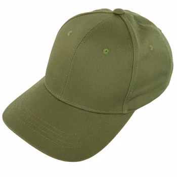Кепка бейсболка однотонная зеленая SP-Sport Classic 3431 Olive
