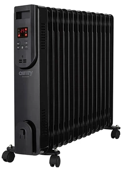 Світлодіодний Обігрівач Радіатор Camry CR 7820 15°C - 35°C 1000W/1500W/2500W на 15 ребер з Пультом дистанційного керування