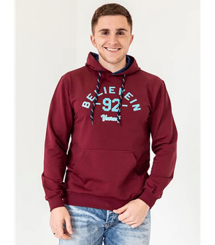 Худи BELIEVEIN 92 - HECTOR - 17204 - M - Rio Red