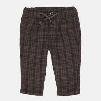Детские брюки для мальчика H&M 1100962 68 см Коричневые (KAY2000001541319)