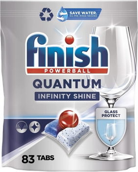 Tabletki do zmywarek Finish Quantum Infinity Shine 83 szt (5059001010698)