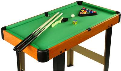 Bilard stołowy LEAN Toys Billiards Table Social Game Cues Balls 58 cm (5904204756822)