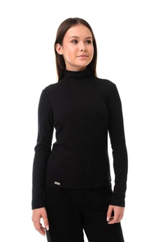 Гольф Suzie д10585 чорний рубчик 158