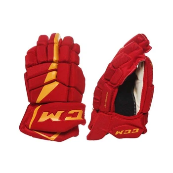 Краги CCM Jetspeed FT485 JR подростковые RED/YELLOW Размер 12 FT485-JR-RY-12