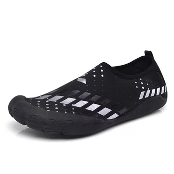 Обувь для пляжа и кораллов аквашузы Diving shoes чёрые с серым 40 ( 25,8 см ) 304