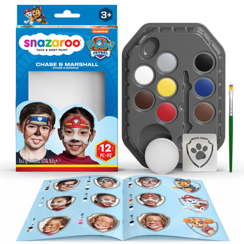 Zestaw Snazaroo Paw Patrol do makijażu Chase i Marshall (766416101815)