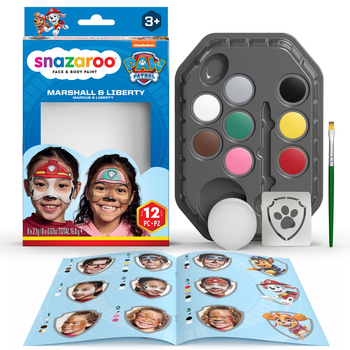 Zestaw Snazaroo Paw Patrol do makijażu Marshall i Liberty (766416101822)