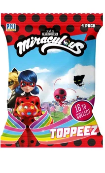 Фигурка-топпер на карандаш Miraculous Lady Bug в закрытой упаковке в ассортименте 16 видов (MLB2005) (7290117581834)