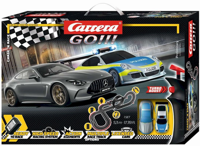 Гоночний трек Carrera GO!!! Chase 'n Race 5.3 м (4007486625778)