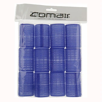 Бигуди на липучке Comair синие 12 шт