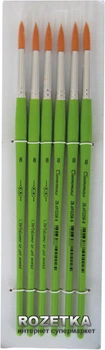 Набор кистей ZiBi из синтетики №8 6 шт (ZB.6932SR-8)