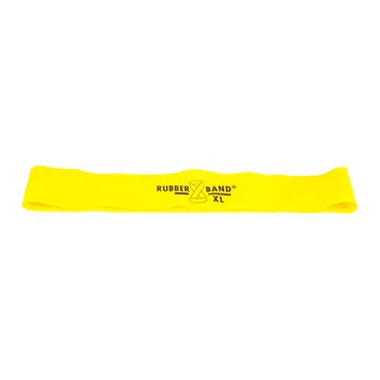 Эспандер-лента с кольцом Dittmann Rubber-Band XL Loop, легкое сопротивление (желтый), DT-DLXLRB1814-LI-YL