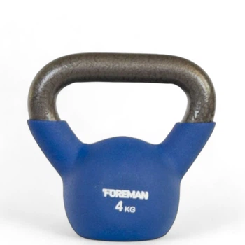 Гиря неопренова Foreman TTK, 4 кг (синий), FM-TTK-4-BL
