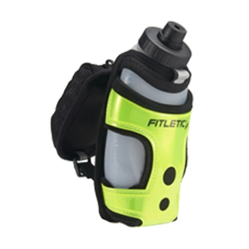 Чехол с флягой на ладонь Fitletic Hydra Pocket Hydration Handheld, FL-HH12-06-BK/GN