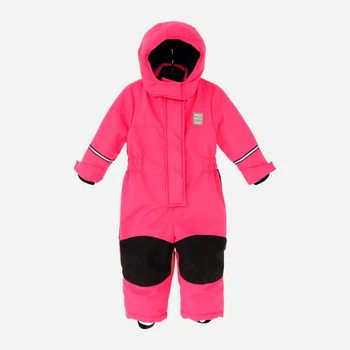 Дитячий зимовий суцільний комбінезон для дівчинки MagBaby Nord 107410 104-109 см Малиновий (4820000372589)