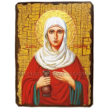 Икона Иоанна Святая Мироносица ,икона на дереве 210х280 мм (1161-3)