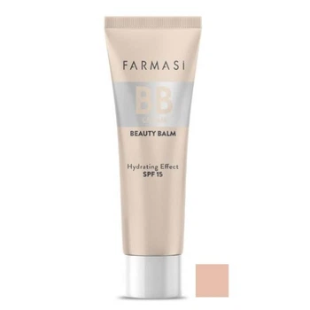 Тонирующий BB-крем для лица Farmasi Hydrating Effect SPF 15, 02 Light To Medium, 30 мл