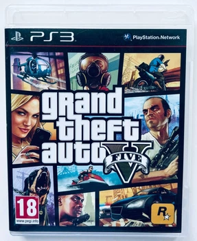 Grand Theft Auto V, русские субтитры - диск для PlayStation 3, Б/У