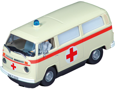 Автомобіль Carrera Evolution VW BUS T2b Ambulance Red Cross (4007486277946)