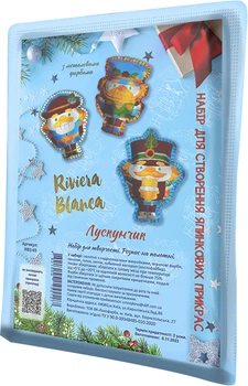 Набор для изготовления елочных украшений Riviera Blanca Щелкунчик (4821000100127) (RB2-03)
