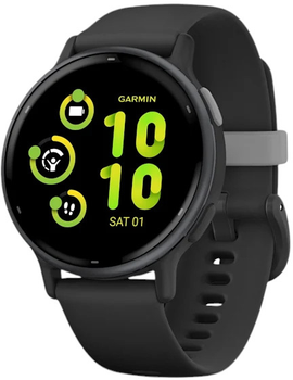 Smartwatch Garmin Vivoactive 5 42.2 mm Black/Slate (010-02862-10)