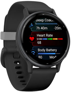 Smartwatch Garmin Vivoactive 5 42.2 mm Black/Slate (010-02862-10)