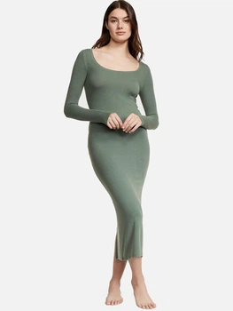 Ночная рубашка женская Victoria's Secret 26738865 L Зеленая (1440000905045QCZL)