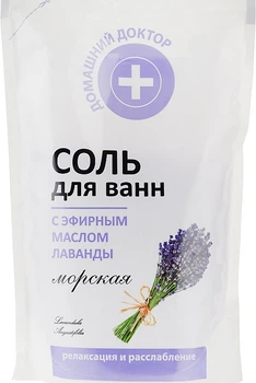 Сіль для ванн з екстрактом лаванди - Домашний Доктор (дой-пак) 500ml (61707-20184)
