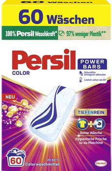 Таблетки для прання Persil Power Bars для кольорових речей 60 шт (4015200031590)