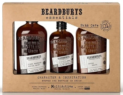 Набор - Beardburys Essentials Lot (f/mist/120ml + f/elix/50ml + af/sh/lot/120ml) Набор (1119809-0-2)