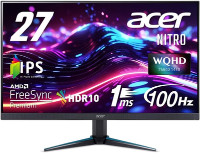 Monitor 27" Acer Nitro VG270UEbmiipx (UM.HV0EE.E09)