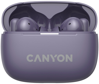 Навушники Canyon OnGo TWS-10 ANC ENC Purple (CNS-TWS10PL)