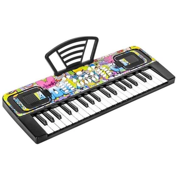 Дитячий синтезатор Electronic Keyboard MTK 009 A-3 37 клавіш мікрофон звукові ефекти