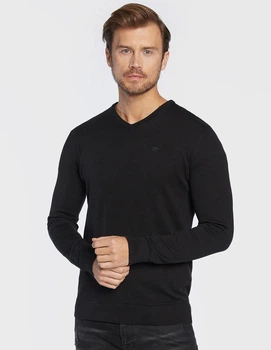 Светр Tom Tailor М0132479 (1012820) колір чорний (М0132479 - 185003)
