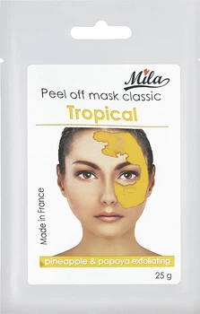 Маска альгінатна класична порошкова "Ананас і папая" - Mila Exfoliating Peel Off Mask Pineapple & Papaya 25g (358183-87061)