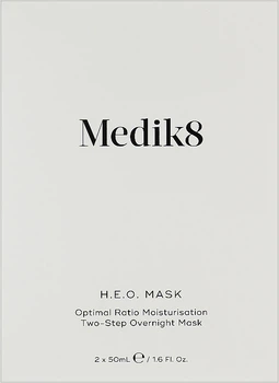Двоетапна нічна маска для обличчя - Medik8 H.E.O Mask 2x50ml (крем-маска) (1120129-133973)